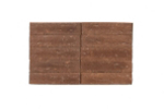 Afbeeldingen van Chocolate Brown Steenstrip