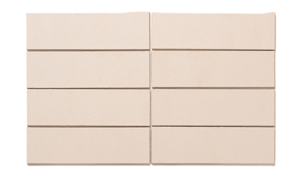 Afbeeldingen van Vanilla White Steenstrips