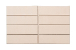 Afbeeldingen van Vanilla White Steenstrips