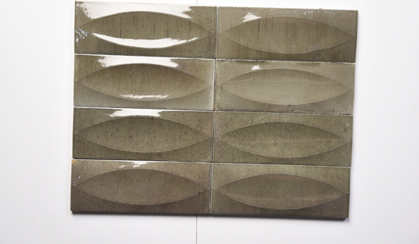 Afbeeldingen van Brown Glazed 0302 Steenstrips