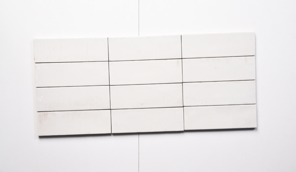 Afbeeldingen van White Glazed 0304 Steenstrips