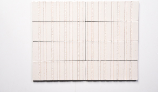 Afbeeldingen van White Glazed 0307 Steenstrips