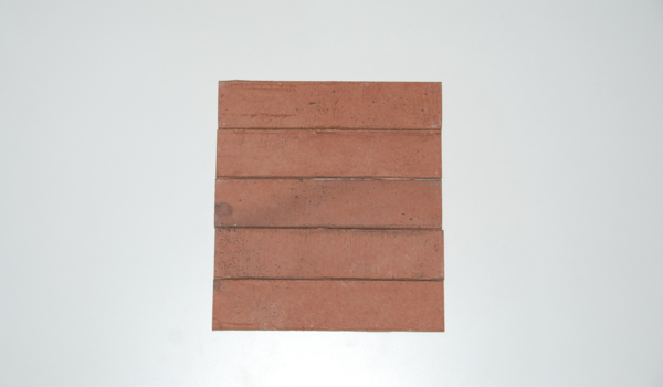 Afbeeldingen van Dusty Red Steenstrip