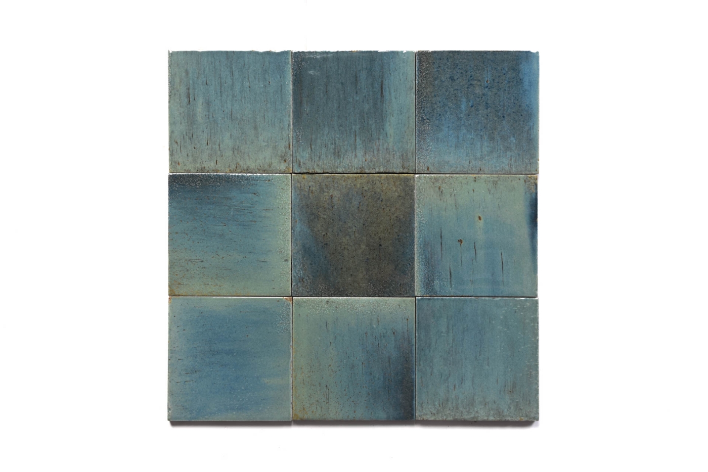 Bild von Blue Glazed 0304 Riemchen