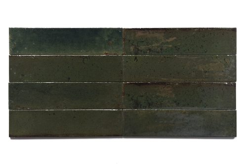Picture of Green Glazed 0307 Brick Slips