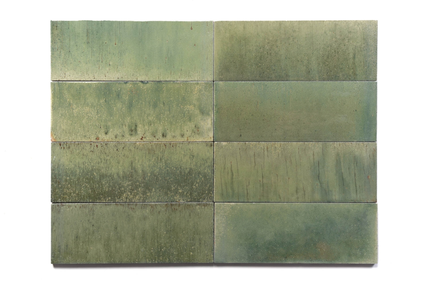 Bild von Green Glazed 0303 Riemchen