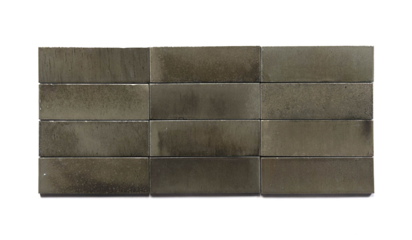 Bild von Grey Glazed 0302 Riemchen
