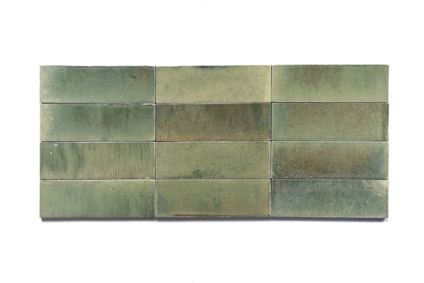 Bild von Green Glazed 0305 Riemchen