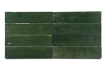 Afbeeldingen van Green Glazed 0306 Steenstrips