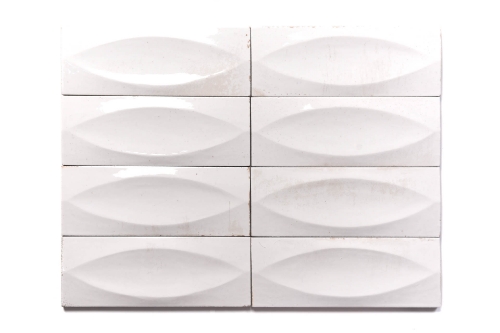 Picture of White Glazed 0308 Brick Slips